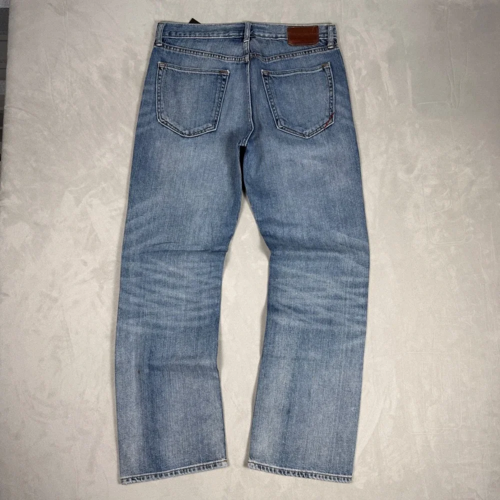 Modern Mens Banana Republic Straight Fit Medium Wash Denim Jeans 31x30